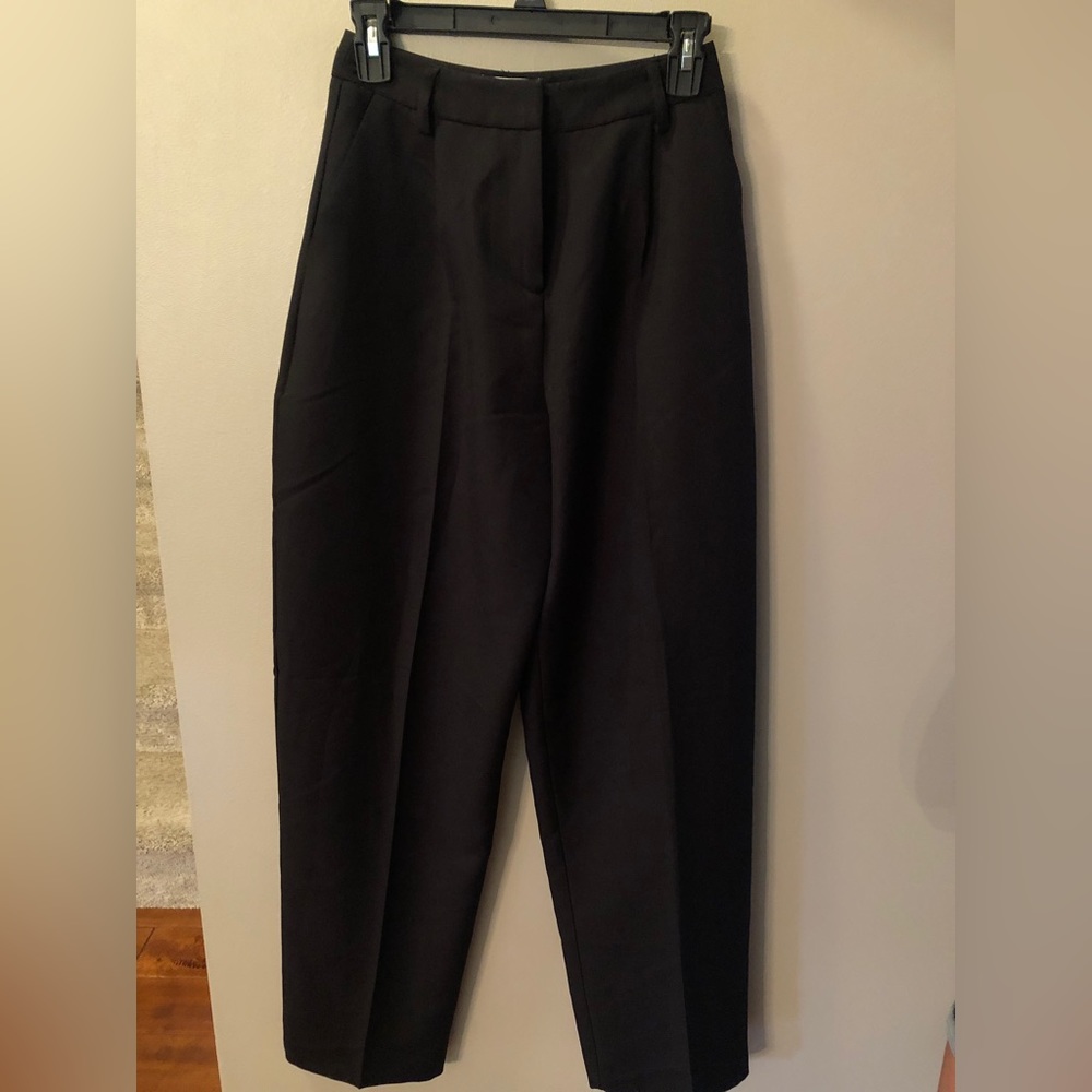 Top Shop black dress pants, high-waisted